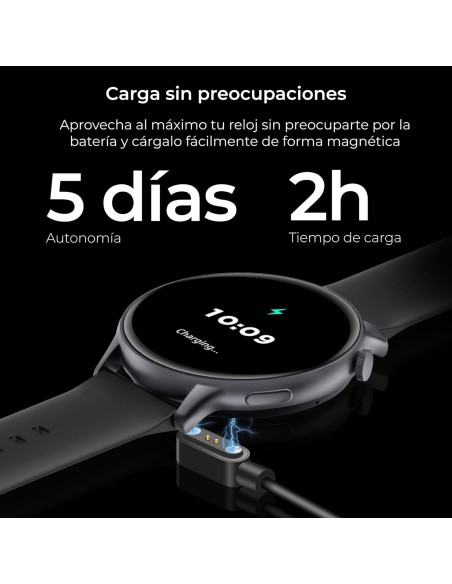 Smartwatch KSIX Core 2 Amoled Negro