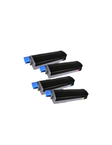 Toner CW para OKI C610 610N 610DN...