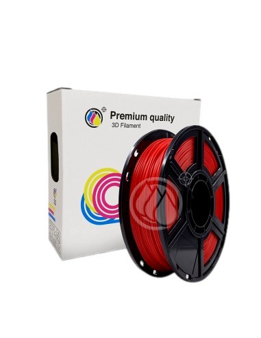 Filamento 3D CFP PLA 175mm 1kg Rojo